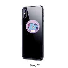 Load image into Gallery viewer, BTS BT21 KPOP Mobile Phone Cartoon Bracket Lazy Air Cushion Bracket Folding Desktop Bracket Airbag
