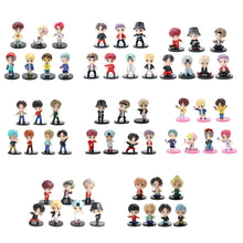 Load image into Gallery viewer, 7Pcs/Set Cute Kpop BTS Bangtan Boys BT21 Mini Model Collectible Figure Garage Kit Model Kits
