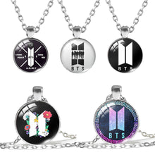 Load image into Gallery viewer, KPOP Bangtan Boys BTS Alloy Necklace Pendant Women's Men's Jewelry Gift
