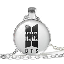 Load image into Gallery viewer, KPOP Bangtan Boys BTS Alloy Necklace Pendant Women's Men's Jewelry Gift
