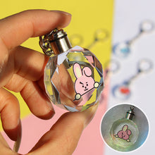 Load image into Gallery viewer, BTS BT21 Key Ring Led Light Keychain Bag Pendant Cute Accessory Decorations
