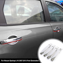 Load image into Gallery viewer, 8Pcs/Set Car Door Handle Cover Door Handle Cover Trims Styling Chrome For Nissan Qashqai J10 2007-2013 First Generation
