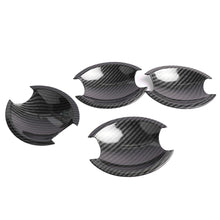 Load image into Gallery viewer, 4Pcs/Set Car Door Handle Bowl Protective Cover Trim Chrome/Carbon Fiber For Nissan Qashqai 2007-2013
