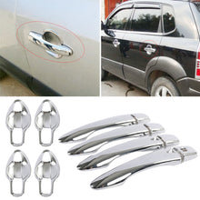 Load image into Gallery viewer, 12Pcs/Set Car Door Handle Cover Door Handle Bowl Cover Trims Styling Chrome Covers For Nissan Qashqai J10 14-18

