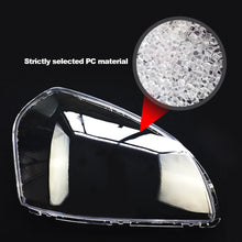 Load image into Gallery viewer, 2Pcs Car Clear Headlight Headlamp Lens Lenses Cover Front Left and Right Fit for Hyundai Tucson 2005 - 2009
