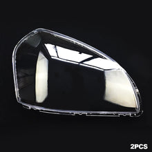 Load image into Gallery viewer, 2Pcs Car Clear Headlight Headlamp Lens Lenses Cover Front Left and Right Fit for Hyundai Tucson 2005 - 2009
