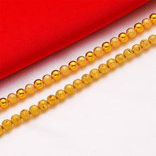 Load image into Gallery viewer, Frosted Gold Bracelet Women Happiness Smooth Bracelet Lucky Bracelet Blessing Couples Bring Good Luck Heart Women Bracelet
