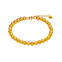 Load image into Gallery viewer, Frosted Gold Bracelet Women Happiness Smooth Bracelet Lucky Bracelet Blessing Couples Bring Good Luck Heart Women Bracelet

