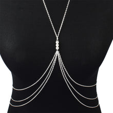 Load image into Gallery viewer, Sexy Body Chain Harness Bodychain For Women Belly Waist Bikini Chain Female Bodysuit Jewelry Girls Fashion Boho Beach Jewelery
