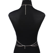 Load image into Gallery viewer, Sexy Body Chain Harness Bodychain For Women Belly Waist Bikini Chain Female Bodysuit Jewelry Girls Fashion Boho Beach Jewelery
