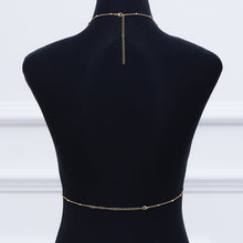Load image into Gallery viewer, Fashion Metal Ladies Body Chain Sexy Style Chest Chain Hollow Out Bikini Ladies Women Breast Chain Body Decorative Jewelry
