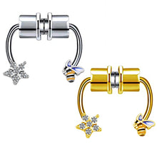 Load image into Gallery viewer, Stainless Steel Nose Ring Horseshoe Magnetic Nose Ring Non Piercing Hoop Septum Rings Nose Stud Ear Clip Piercing Women Jewelry
