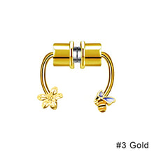 Load image into Gallery viewer, Stainless Steel Nose Ring Horseshoe Magnetic Nose Ring Non Piercing Hoop Septum Rings Nose Stud Ear Clip Piercing Women Jewelry
