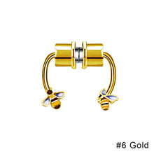 Load image into Gallery viewer, Stainless Steel Nose Ring Horseshoe Magnetic Nose Ring Non Piercing Hoop Septum Rings Nose Stud Ear Clip Piercing Women Jewelry

