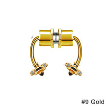 Load image into Gallery viewer, Stainless Steel Nose Ring Horseshoe Magnetic Nose Ring Non Piercing Hoop Septum Rings Nose Stud Ear Clip Piercing Women Jewelry
