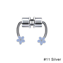 Load image into Gallery viewer, Stainless Steel Nose Ring Horseshoe Magnetic Nose Ring Non Piercing Hoop Septum Rings Nose Stud Ear Clip Piercing Women Jewelry
