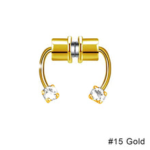 Load image into Gallery viewer, Stainless Steel Nose Ring Horseshoe Magnetic Nose Ring Non Piercing Hoop Septum Rings Nose Stud Ear Clip Piercing Women Jewelry
