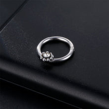 Load image into Gallery viewer, Butterfly Nose Piercing Ring Nasal Septum Piercing Ring Titanium Steel Nose Stud Piercing NosePin Jewelry Women Men Accessories
