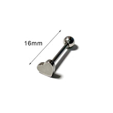 Load image into Gallery viewer, Love Heart Stainless Steel Tongue Nails Piercing Body Studs Piercing Pin Jewelry for Women Girl Body piercing ornament Tongue Rings
