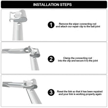Load image into Gallery viewer, 10Pcs Car Windshield Windscreen Wiper Linkage Repair Clips for Auto Spring Repair Metal Clamp Accessories
