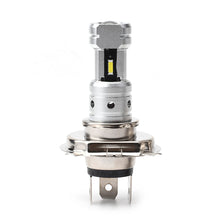 Load image into Gallery viewer, 4SMD CSP1860 LED Motorcycle Scooter Headlamp Head Light DRL High Low 80W Light White H4 P15D BA20D
