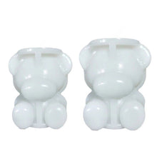 Load image into Gallery viewer, Silicone Bear Ice Cube Mold Celebrity Summer Ice Tea Coffee Milk Ice Maker Juice Bar Cocktail Wine Decoration Mold Tray Cafe Bar Tool
