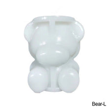 Load image into Gallery viewer, Silicone Bear Ice Cube Mold Celebrity Summer Ice Tea Coffee Milk Ice Maker Juice Bar Cocktail Wine Decoration Mold Tray Cafe Bar Tool
