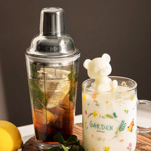 Load image into Gallery viewer, Silicone Rose Bear Ice Cube Mold Celebrity Summer Ice Tea Coffee Milk Ice Maker Juice Bar Cocktail Wine Decoration Mold Tray Cafe Bar Tool
