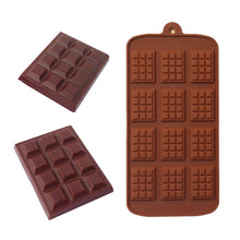 Load image into Gallery viewer, Letters Numbers Waffle Silicone Mold DIY Chocolate Cake Mold Baking Tray Dessert Pastry Cake Decorating Tools Ice Cube Mould
