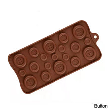 Load image into Gallery viewer, Letters Numbers Waffle Silicone Mold DIY Chocolate Cake Mold Baking Tray Dessert Pastry Cake Decorating Tools Ice Cube Mould
