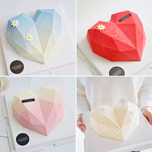 Load image into Gallery viewer, Large Silicone Diamond Heart Cake Mold Chocolate Fondant Cake Decoration Baking Tool Mousse Cake Dessert Candy Pastry Baking Accessories
