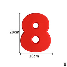 Load image into Gallery viewer, 10 inch Silicone Numbers Cake Mold Birthday Digit Cake Decoration Baking Tool Fondant Cake Baking Mold Bakeware
