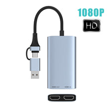 Load image into Gallery viewer, 1080P HD Video Capture Card Loop Out USB HDMI Live Streaming Audio Game Live Recording Box For Xbox One PS4 Nintendo Switch

