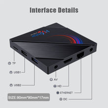 Load image into Gallery viewer, H96 MAX H616 TV Box Android 4G 64GB Smart WIFI 4K Set Top Box Home Theater Media Player
