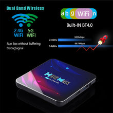 Load image into Gallery viewer, H96 MAX V11 TV Box Android TV Box 4K Youtube Media Player RK3318 Rockchip WIFI Smart Set Top Box Smart TV Box
