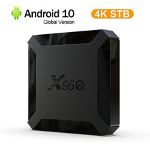 Load image into Gallery viewer, X96Q Android 10.0 4K TV BOX Allwinner H313 Quad Core WIFI Network HD Smart Media Player Mini Set Top Box
