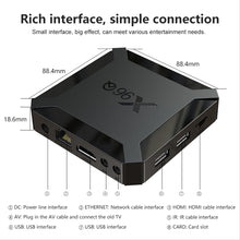 Load image into Gallery viewer, X96Q Android 10.0 4K TV BOX Allwinner H313 Quad Core WIFI Network HD Smart Media Player Mini Set Top Box
