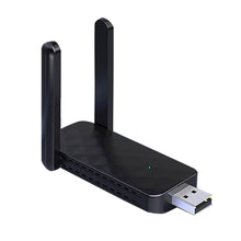 Load image into Gallery viewer, Wireless Network Card Free Drive Dual-frequency 5G USB 650M External Antenna Wireless Network Card High Power USB Receiver
