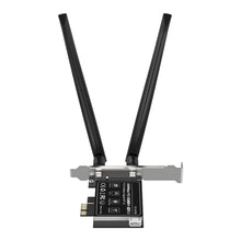 Load image into Gallery viewer, WiFi6 PCI-E Dual-frequency Network Card Bluetooth-compatible 5.2 1800M 5G/2.4GHz WiFi Wireless Adapter For Windows 10/11
