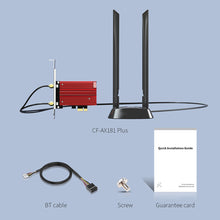 Load image into Gallery viewer, WiFi6E PCI-E Tri-band 6GHz Desktop Computer 3000M High Speed Network Card Bluetooth-compatible 5.2 WiFi Wireless Adapter
