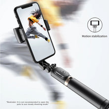 Load image into Gallery viewer, Q08 Bluetooth-compatible Handhold Gimbal Stabilizer Wireless Selfie Stick Expandable Foldable Tripod For Android IOS
