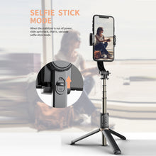 Load image into Gallery viewer, Q08 Bluetooth-compatible Handhold Gimbal Stabilizer Wireless Selfie Stick Expandable Foldable Tripod For Android IOS
