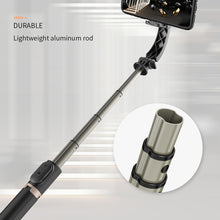 Load image into Gallery viewer, Q08 Bluetooth-compatible Handhold Gimbal Stabilizer Wireless Selfie Stick Expandable Foldable Tripod For Android IOS
