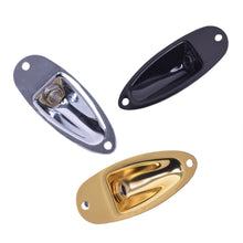 Load image into Gallery viewer, Professional Boat Guitar Jack Plate Pickup 6.35mm 1/4 Output Input Jack Plug Socket for Stratocaster Electric Guitars Parts
