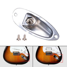 Load image into Gallery viewer, Professional Boat Guitar Jack Plate Pickup 6.35mm 1/4 Output Input Jack Plug Socket for Stratocaster Electric Guitars Parts
