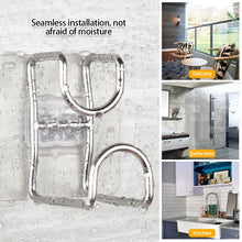 Load image into Gallery viewer, Magic Hook Seamless Bathroom Wall-Mounted Bathroom Tile Washbasin Hook Strong Suction Bathtub Hook
