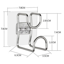 Load image into Gallery viewer, Magic Hook Seamless Bathroom Wall-Mounted Bathroom Tile Washbasin Hook Strong Suction Bathtub Hook

