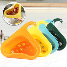 Load image into Gallery viewer, Multifunctional Swan Shape Sink Drain Basket Hanging Kitchen Storage Baskets Sink Drainer Kitchen Waste Sink Bathroom Basin
