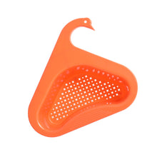 Load image into Gallery viewer, Multifunctional Swan Shape Sink Drain Basket Hanging Kitchen Storage Baskets Sink Drainer Kitchen Waste Sink Bathroom Basin
