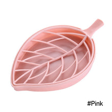 Load image into Gallery viewer, Bathroom Soap Box Soap Holder Double Layer Leaf Shape Dish Storage Non-slip Toilet Kitchen Drain Soap Holder Household Tray
